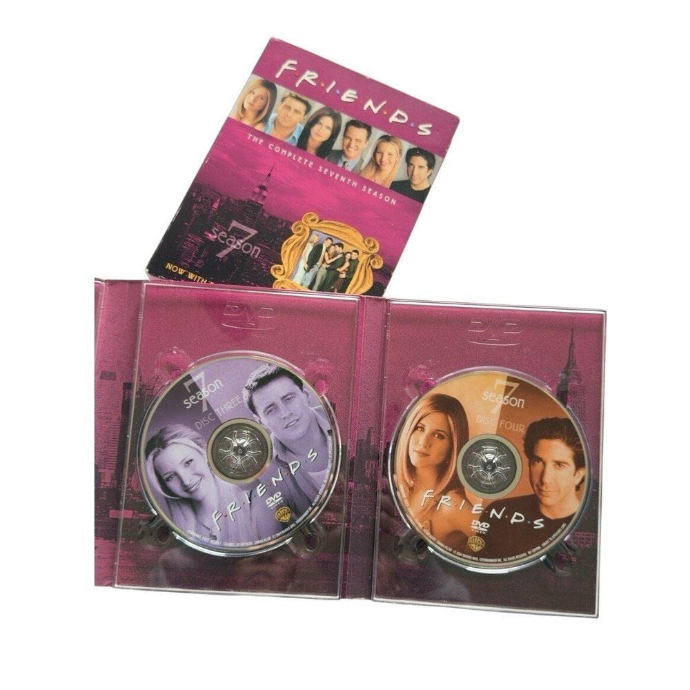 Friends Complete Seventh Season 7 DVD Box Set TV Series Comedy Region 1 TV Show - Picture 7 of 9